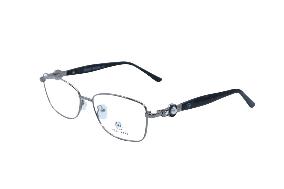 9016 Women Rectangle Metal Eye Frames